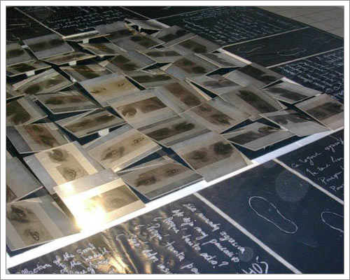 Exposition /installation REGARDS de MCBOH aux Ateliers Extraordinaires